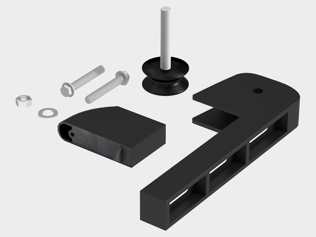 Комплект верхних роликовых опор.